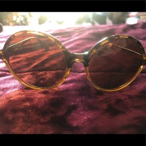 Tortoise Shell Original DVF sunglasses